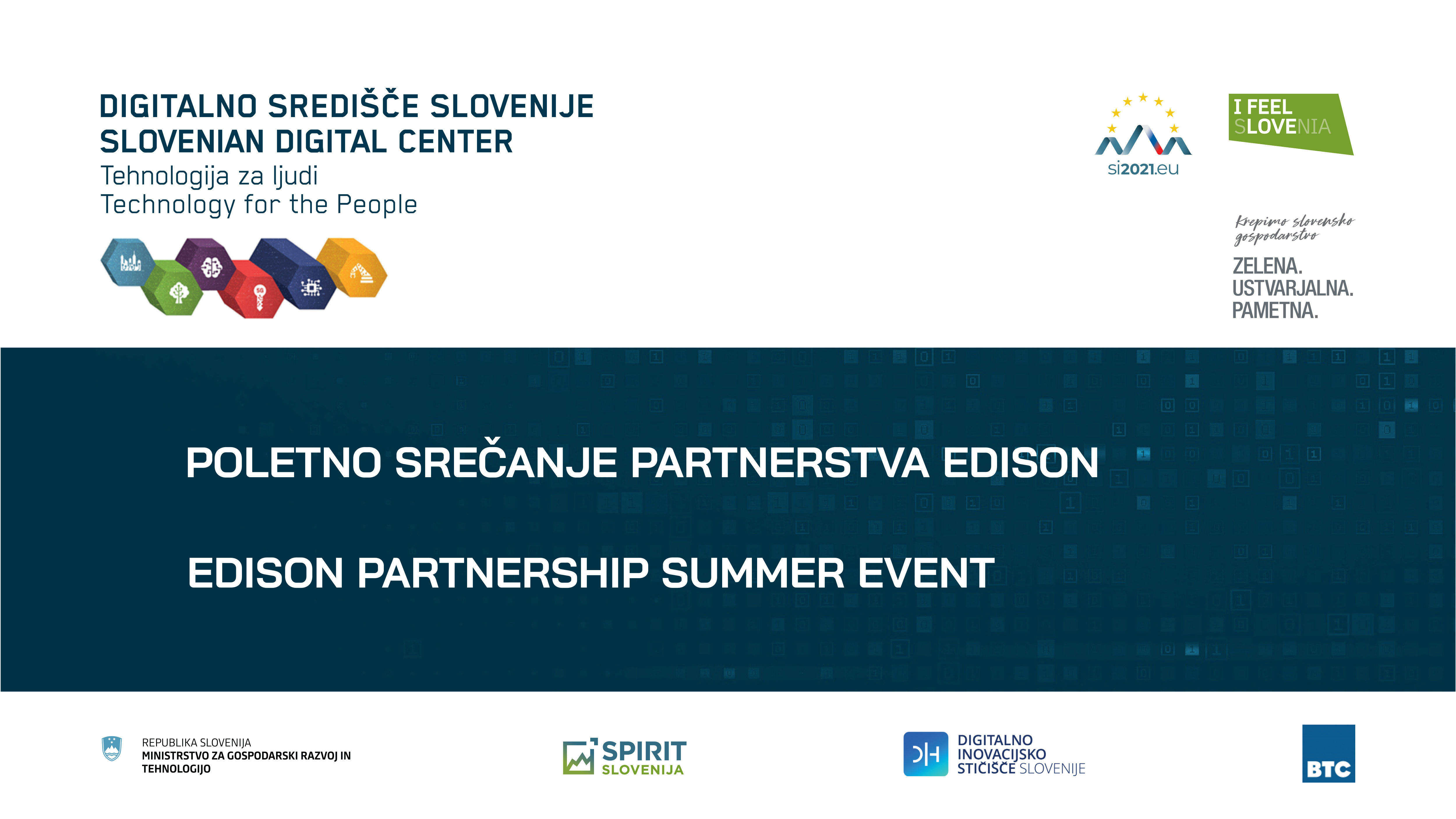 Banner poletno srecanje partnerstva Edison