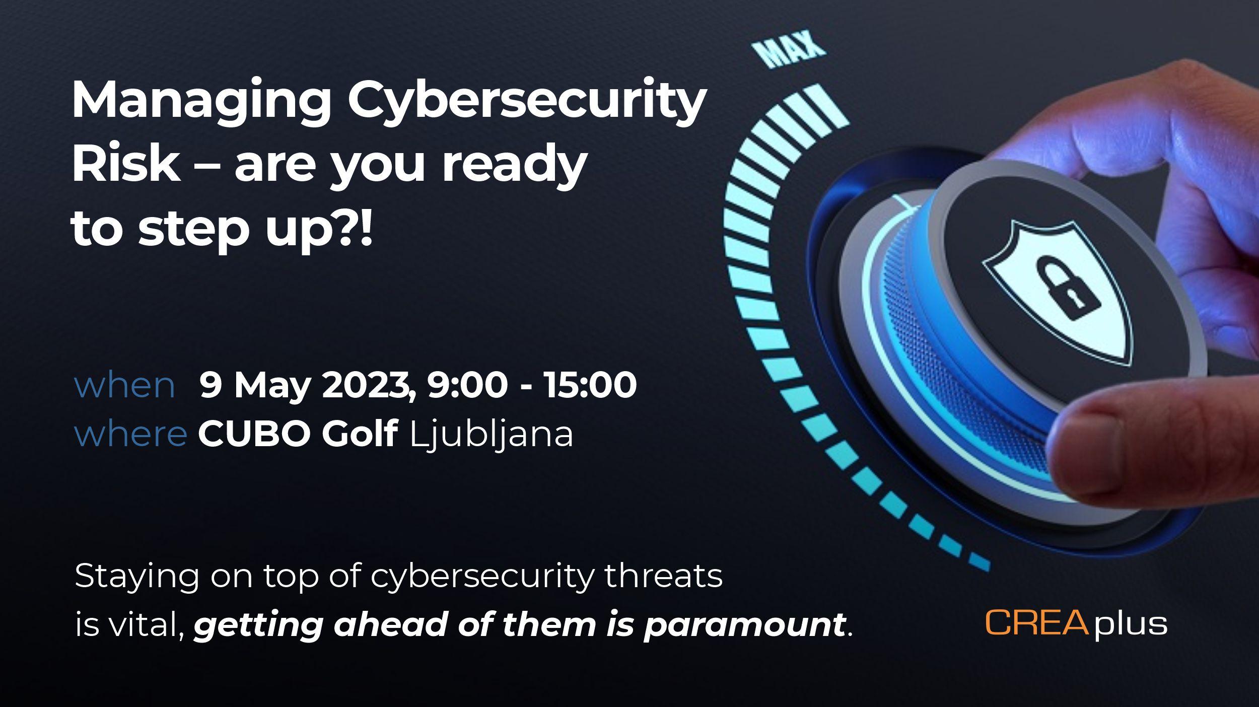 Managing Cybersecurity Risk Are we ready to step up bener 3 1