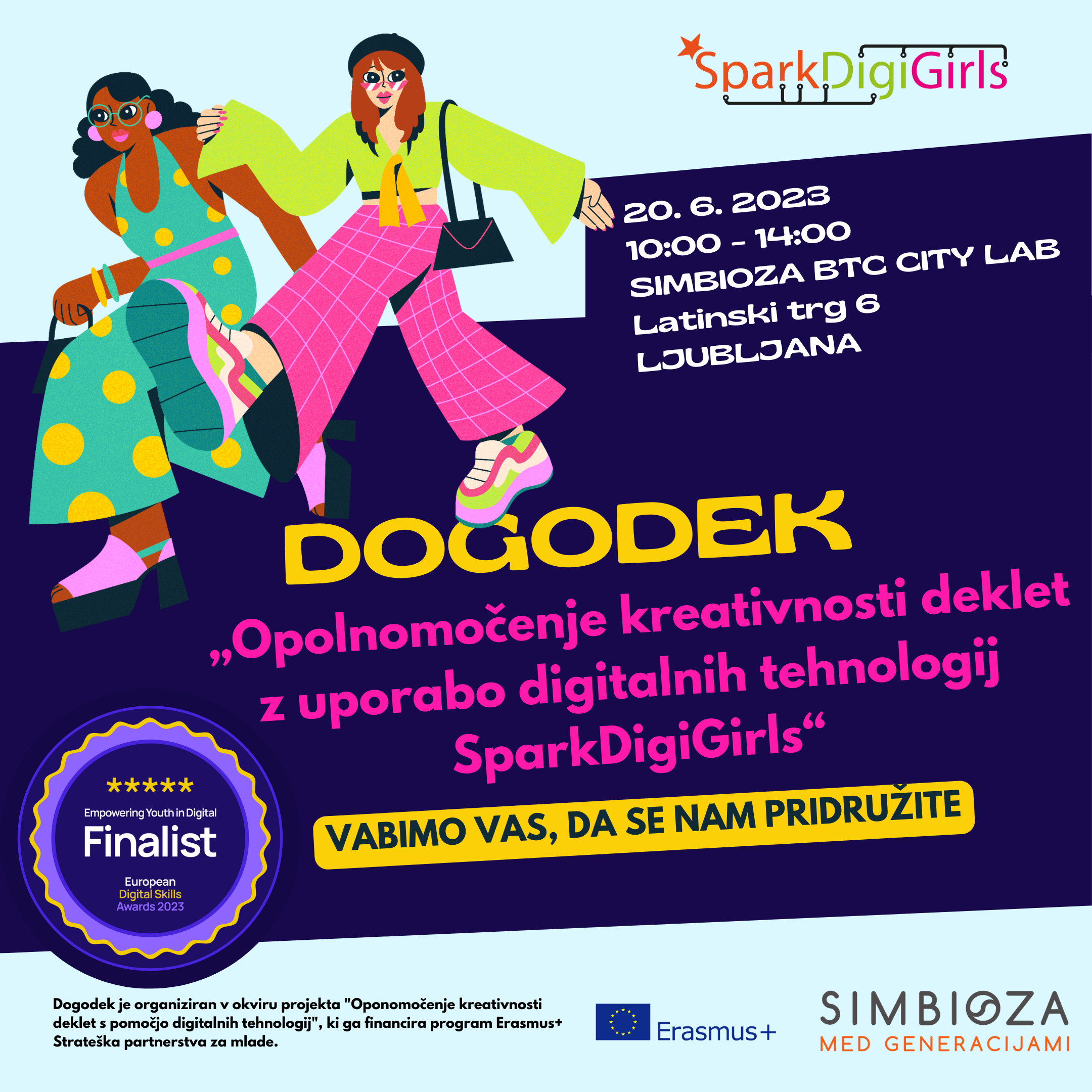 Spark Digi Girls zakljucni dogodek